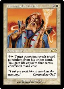 [012]【JP】【FOIL】プレインズウォーカーの笑い/Planeswalker's Mirth【PLS】[R][白]