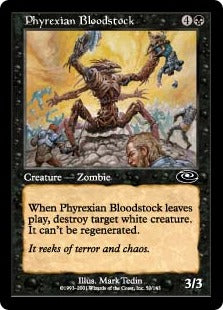 [050]【EN】ファイレクシアの吸血兵/Phyrexian Bloodstock【PLS】[C][黒]