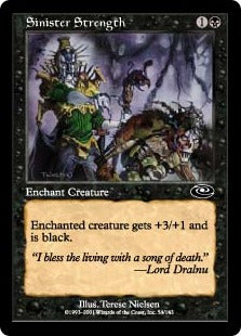 [054]【EN】【FOIL】悪意ある力/Sinister Strength【PLS】[C][黒]