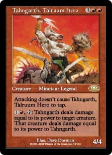 [074]【JP】【FOIL】タールルームの勇士ターンガース/Tahngarth, Talruum Hero【PLS】[R][赤]