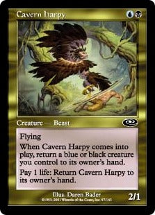 [097]【JP】洞窟のハーピー/Cavern Harpy【PLS】[C][多色]