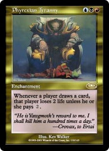 [118]【EN】【FOIL】ファイレクシアの暴政/Phyrexian Tyranny【PLS】[R][多色]