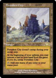 [139]【EN】【FOIL】見捨てられた都市/Forsaken City【PLS】[R][土地]