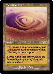 [140]【JP】隕石のクレーター/Meteor Crater【PLS】[R][土地]