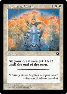 [020]【EN】正義の突撃/Righteous Charge【PO2】[C][白]