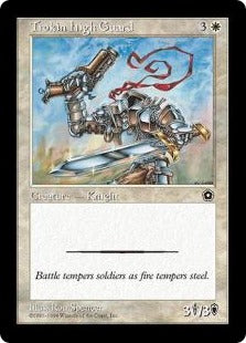 [026]【EN】トローキンの上級近衛兵/Trokin High Guard【PO2】[C][白]