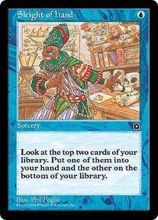 [046]【JP】手練/Sleight of Hand【PO2】[C][青]