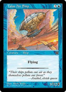 [048]【JP】タラスの飛行船/Talas Air Ship【PO2】[C][青]