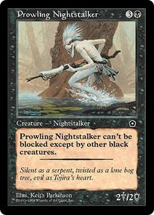 [083]【EN】うろつく夜魔/Prowling Nightstalker【PO2】[C][黒]