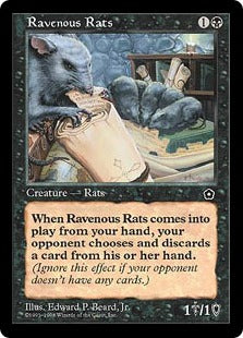 [087]【EN】貪欲なるネズミ/Ravenous Rats【PO2】[C][黒]