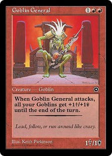 [097]【EN】ゴブリンの将軍/Goblin General【PO2】[R][赤]