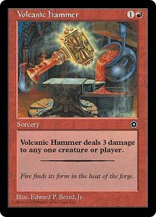 [119]【JP】火山の鎚/Volcanic Hammer【PO2】[C][赤]