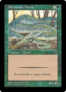 [122]【JP】棘状歯のワーム/Barbtooth Wurm【PO2】[C][緑]