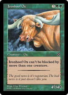 [130]【EN】鉄の蹄の雄牛/Ironhoof Ox【PO2】[U][緑]