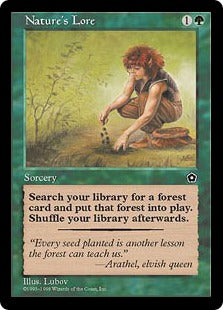 [135]【JP】自然の知識/Nature's Lore【PO2】[C][緑]