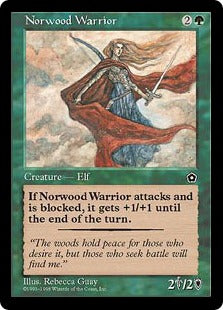 [140]【EN】ノーウッドの戦士/Norwood Warrior【PO2】[C][緑]