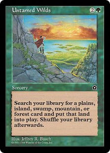 [149]【JP】荒々しき自然/Untamed Wilds【PO2】[U][緑]