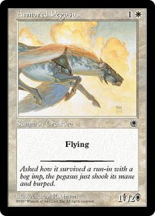 [006]【JP】鎧のペガサス/Armored Pegasus【POR】[C][白]