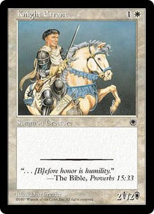 [020]【EN】遍歴の騎士/Knight Errant【POR】[C][白]