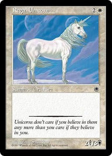 [022]【EN】皇帝一角獣/Regal Unicorn【POR】[C][白]