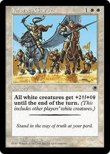 [034]【EN】勇敢な突撃/Valorous Charge【POR】[U][白]