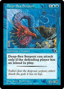 [051]【JP】深海の大海蛇/Deep-Sea Serpent【POR】[U][青]