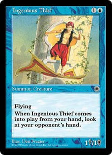 [058]【EN】空飛ぶ怪盗/Ingenious Thief【POR】[U][青]