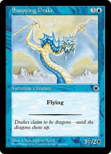 [067]【EN】噛みつきドレイク/Snapping Drake【POR】[C][青]