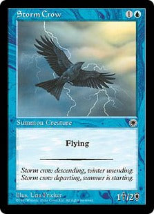 [069]【JP】嵐雲のカラス/Storm Crow【POR】[C][青]