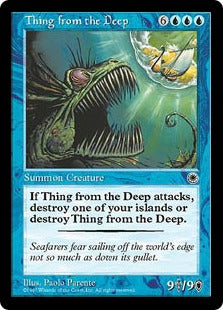 [073]【JP】深海の怪物/Thing from the Deep【POR】[R][青]