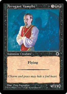 [079]【EN】尊大な吸血鬼/Arrogant Vampire【POR】[U][黒]