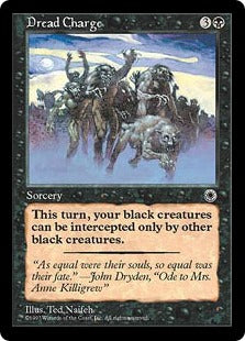 [088]【JP】戦慄の突撃/Dread Charge【POR】[R][黒]