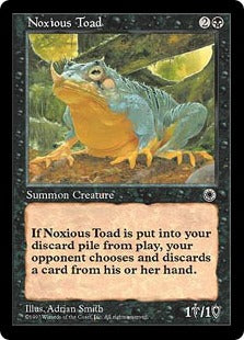 [104]【JP】害毒のヒキガエル/Noxious Toad【POR】[U][黒]