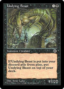 [113]【EN】死せざる魔獣/Undying Beast【POR】[C][黒]