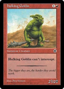 [135]【EN】巨体のゴブリン/Hulking Goblin【POR】[C][赤]