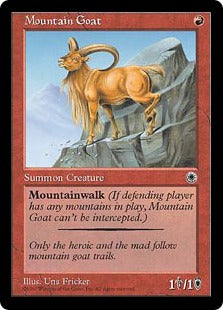 [141]【EN】シロイワヤギ/Mountain Goat【POR】[U][赤]