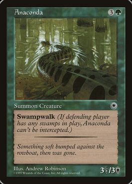 [158]【EN】アナコンダ/Anaconda(FTあり)【POR】[U][緑]