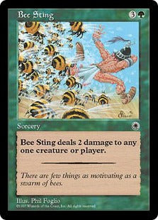 [159]【EN】蜂の一刺し/Bee Sting【POR】[U][緑]