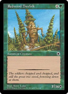 [183]【EN】レッドウッド・ツリーフォーク/Redwood Treefolk【POR】[C][緑]
