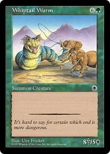 [192]【JP】鞭尾のワーム/Whiptail Wurm【POR】[U][緑]