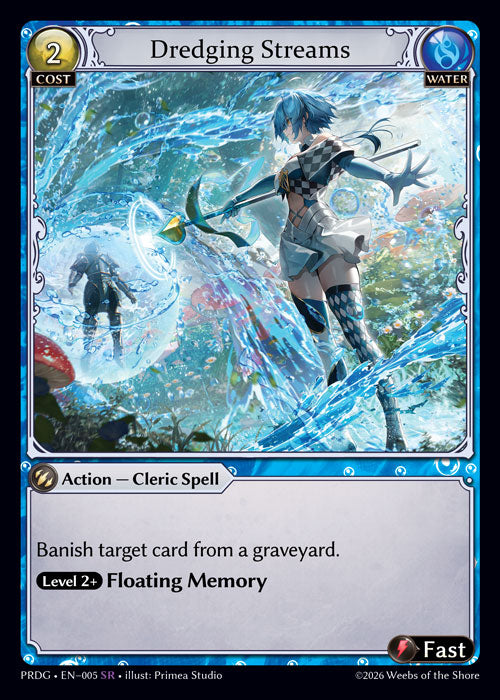 [005]【EN】【Grimoire FOIL】Dredging Streams【PRDG】[SR][Water]