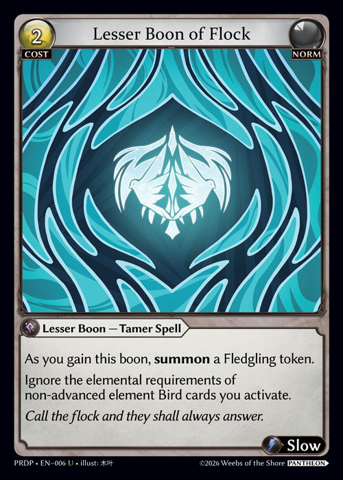 [006]【EN】Lesser Boon of Flock【PRDP】[U][Norm]