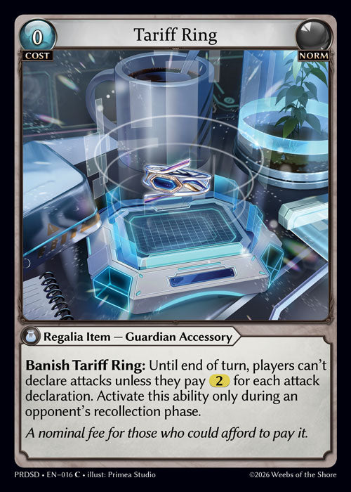 [016]【EN】Tariff Ring【PRDSD】[C][Norm]