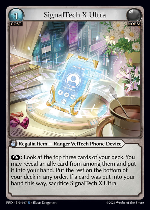 [017]【EN】SignalTech X Ultra【PRD】[R][Norm]