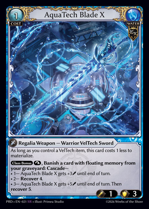 [021]【EN】AquaTech Blade X【PRD】[SR][Water]