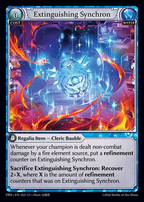 [022]【EN】Extinguishing Synchron【PRD】[SR][Water]