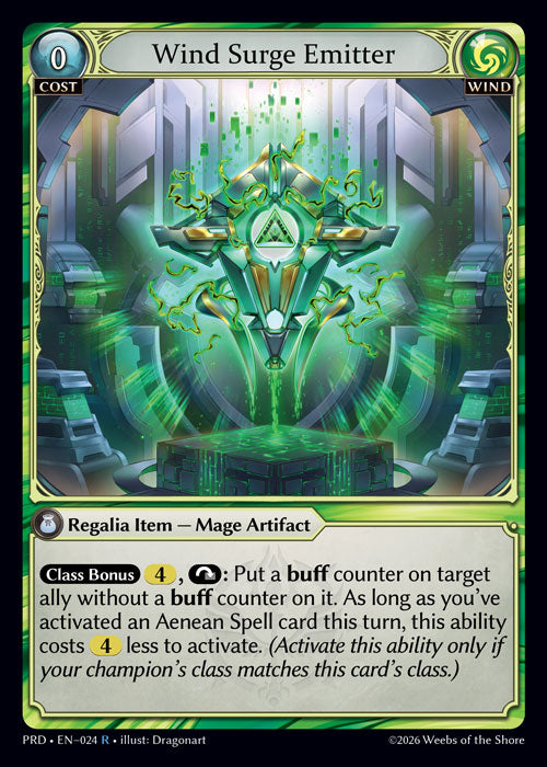 [024]【EN】Wind Surge Emitter【PRD】[R][Wind]