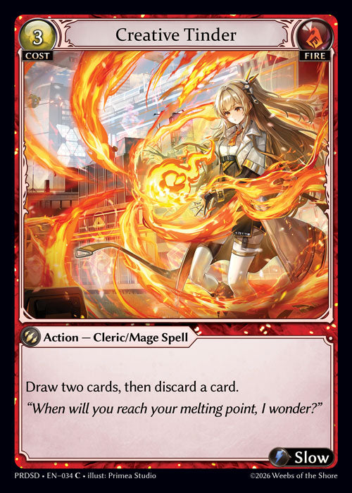 [034]【EN】Creative Tinder【PRDSD】[C][Fire]