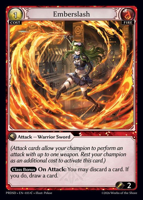 [035]【EN】Emberslash【PRDSD】[C][Fire]