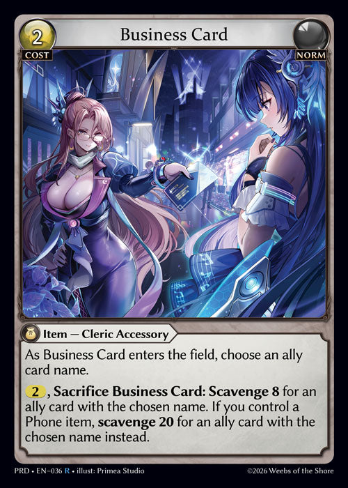 [036]【EN】Business Card【PRD】[R][Norm]